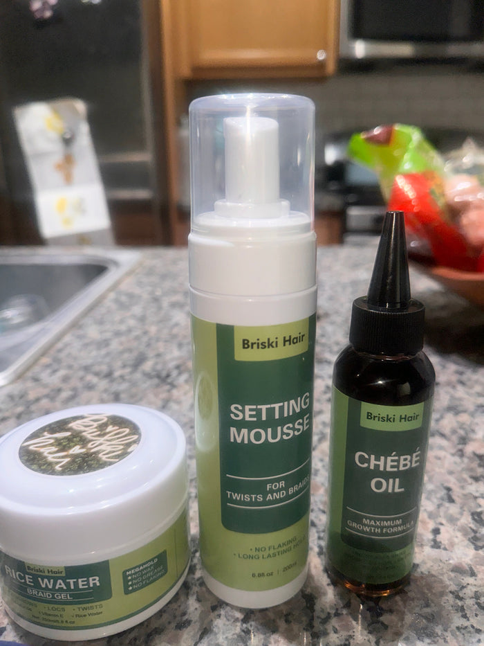 Briski Hair Ultimate Growth & Hold Bundle