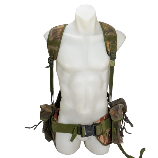 British Army PLCE Web Set with Belt Pad - Small - British Army Surplus - Webbing Sets