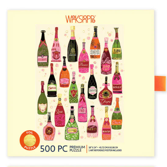 Bubble Pop Fizz 500 Piece Puzzle