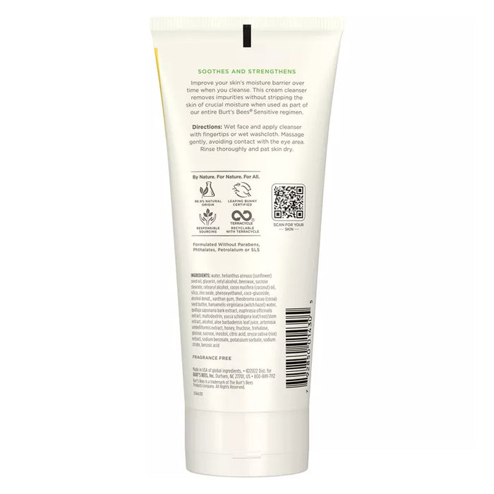 Burt’s Bees Sensitive Facial Cleanser – 6 oz – 18 Pack