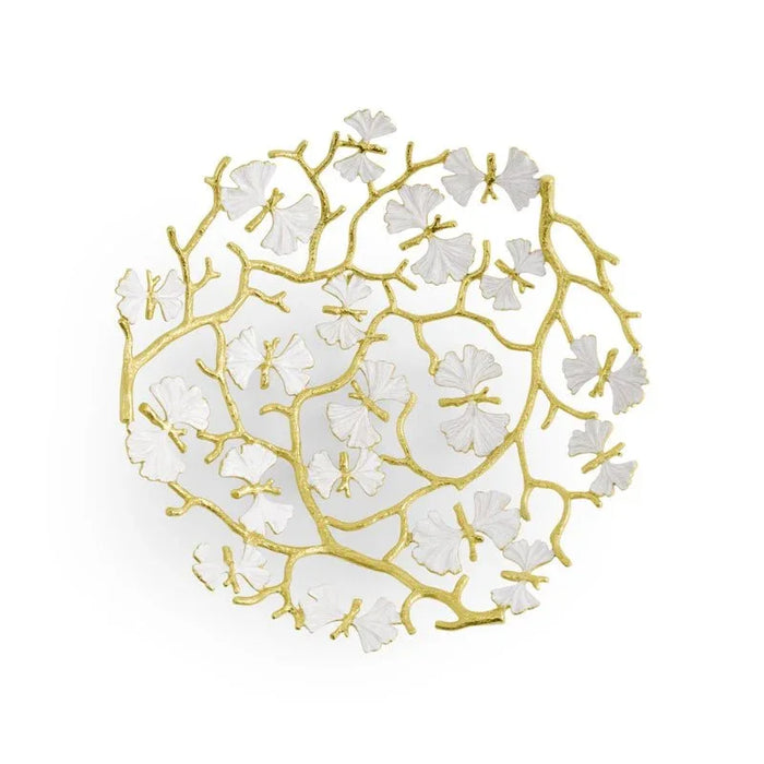 Michael Aram Butterfly Gingko Gold Bread Basket