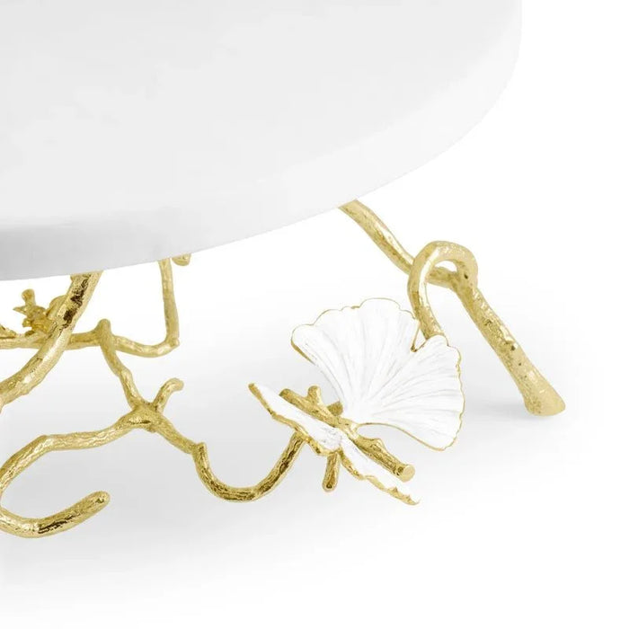 Michael Aram Butterfly Gingko Gold Cakestand