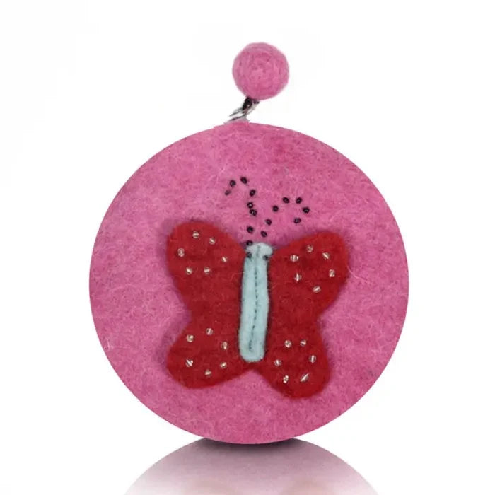 Butterfly Round Coin Purses