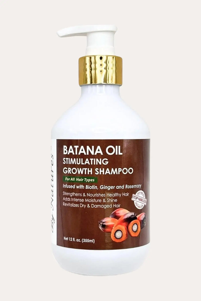 BY NATURES BATANA OIL STIMULATING GROWTH SHAMPOO 12oz BY NATURES