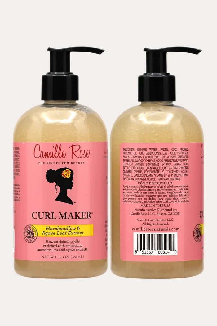 CAMILLE ROSE NATURALS CURL MAKER MARSHMALLOW & AGAVE LEAF EXTRACT 12oz - BSW BEAUTY CANADA
