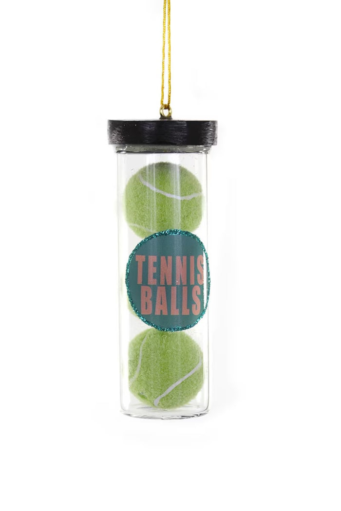 Canister of Tennis Balls Ornament