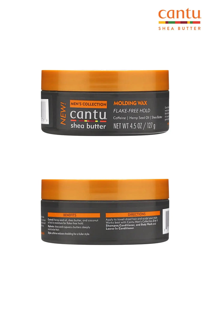 CANTU SHEA BUTTER MENS COLLECTION MOLDING WAX 4.5oz - BSW BEAUTY CANADA