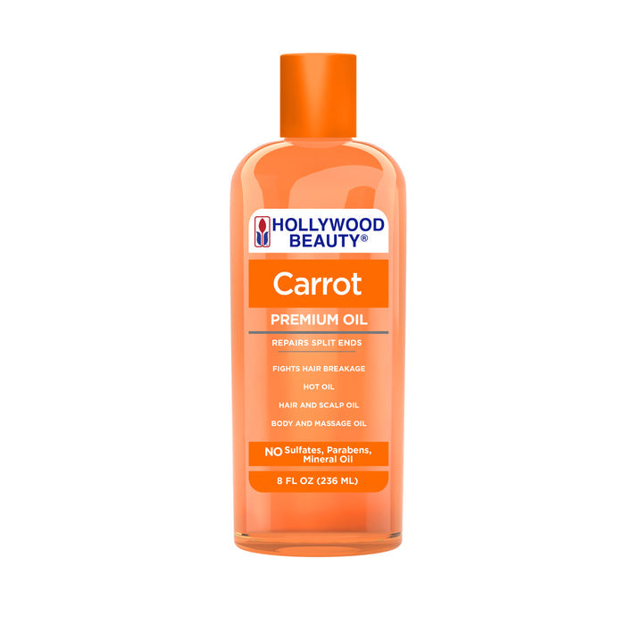 Carrot Premium Oil for Hair, Scalp, Skin, and Nails - 8 fl oz