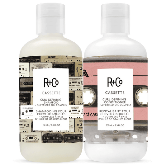 CASSETTE Curl Defining Shampoo + Conditioner Set