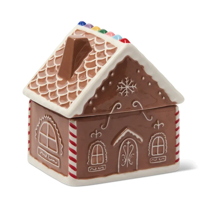 Ceramic Gingerbread House 9.5oz Candle