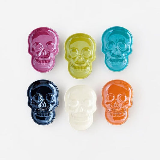 Ceramic Skull Plate (Assorted)