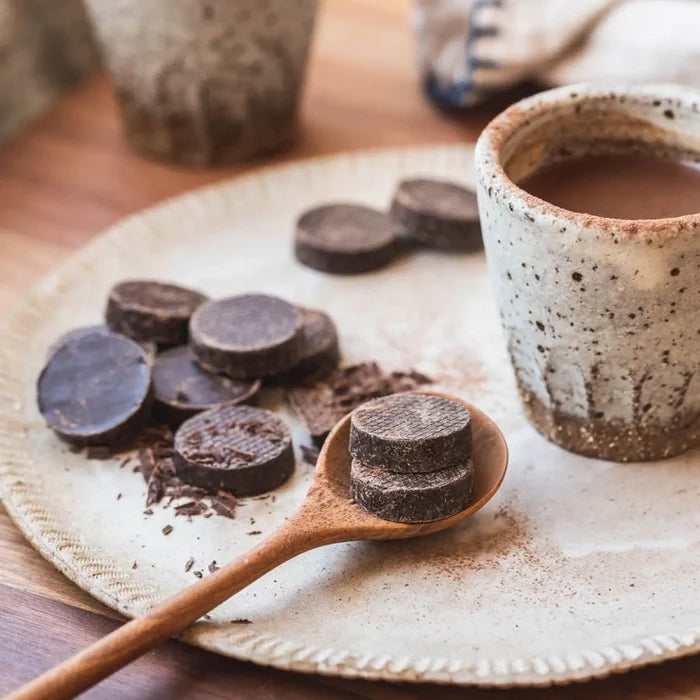 Ceremonial Cacao Paste Raw Buttons