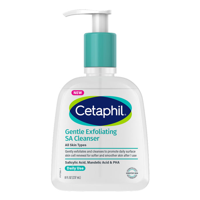 Cetaphil Gentle Exfoliating SA Cleanser, 8oz - 12 Pack