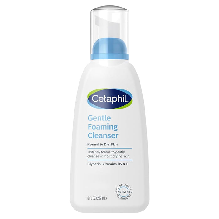 Cetaphil Gentle Foaming Cleanser, 8oz - 12 Pack