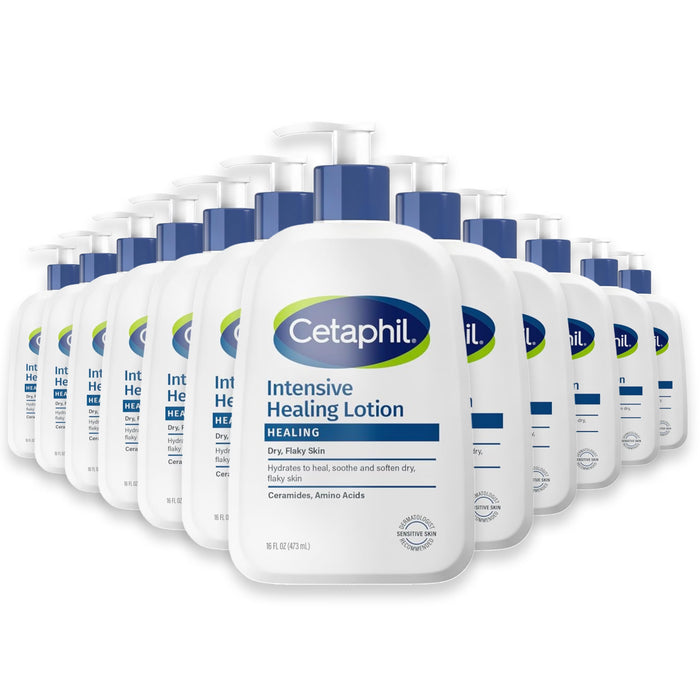 Cetaphil Intensive Healing Lotion, 16oz - 12 Pack