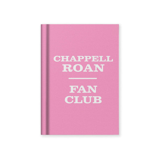 Chappell Roan Fan Club A7 Hardback Notebook