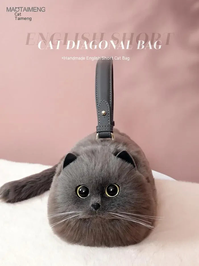 Charming Cat Doll Sling Bag