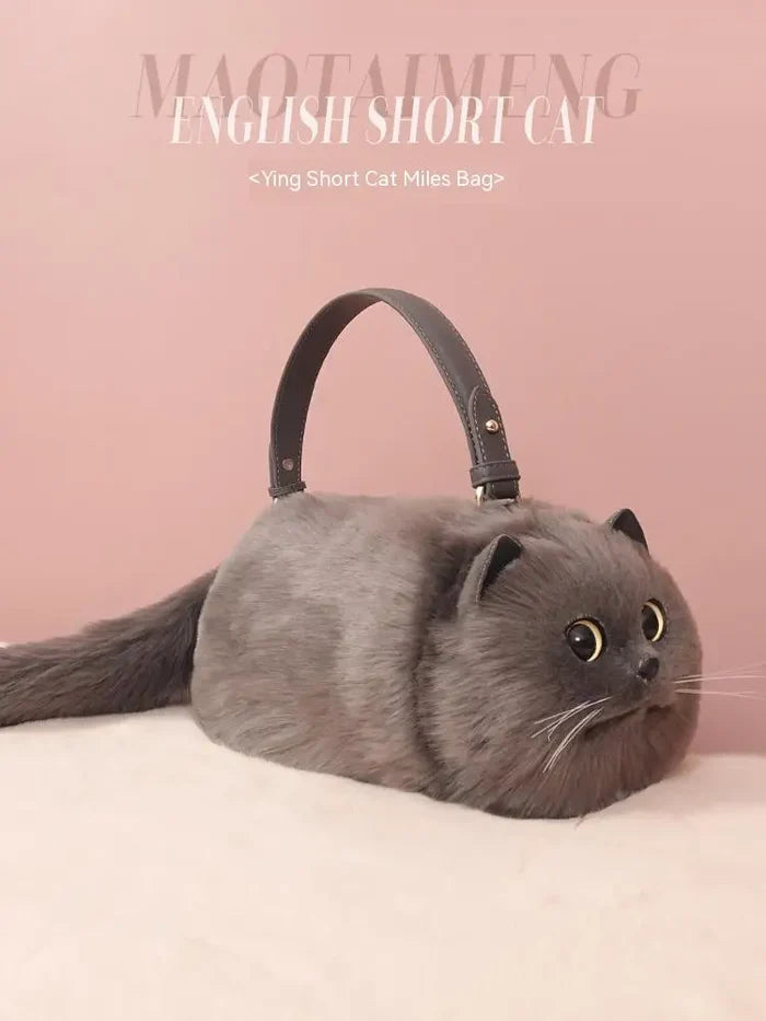 Charming Cat Doll Sling Bag