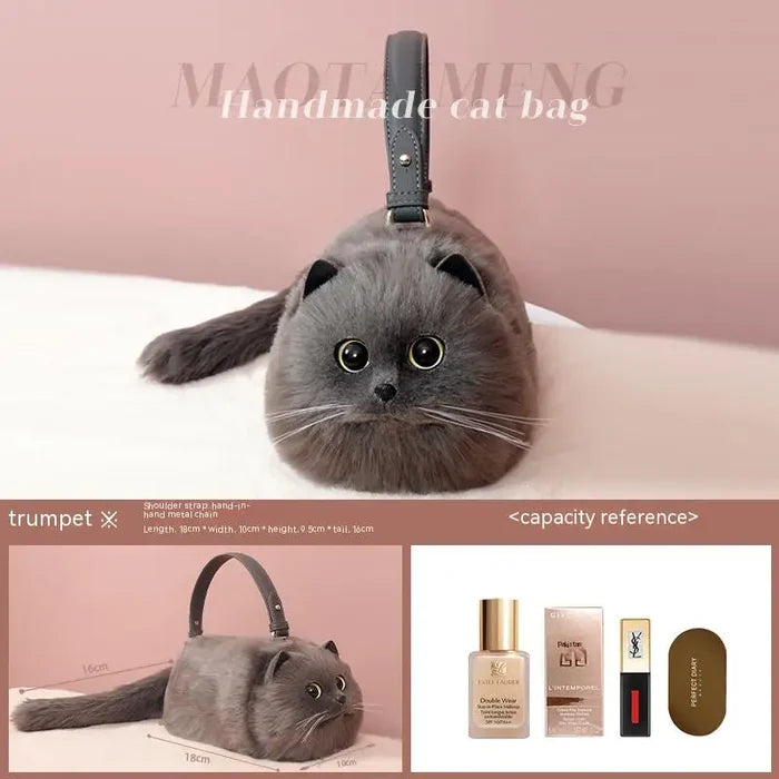 Charming Cat Doll Sling Bag