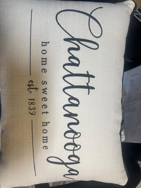 Chattanooga Home Sweet Home Pillow