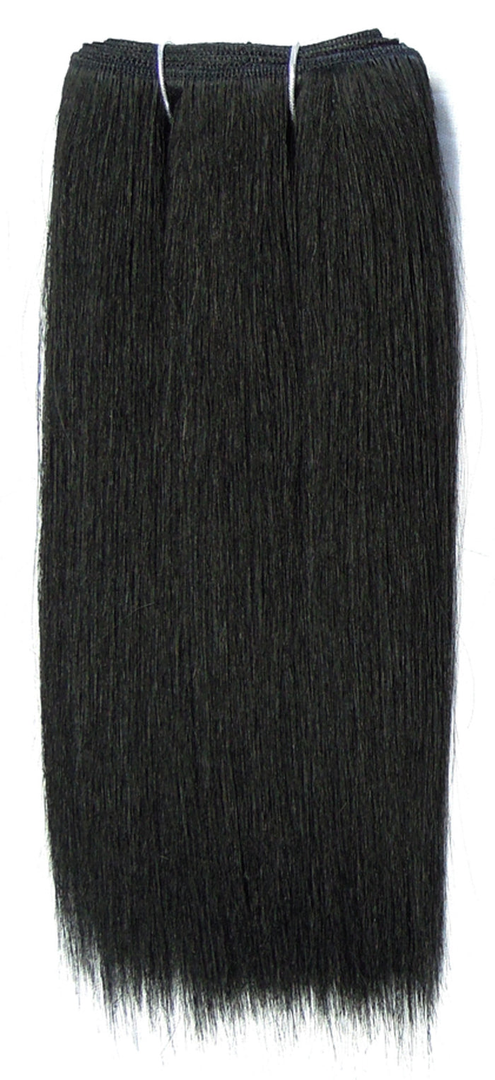 Chear Silky Yaki  10" Blended Human Hair Weft - Elysee Star