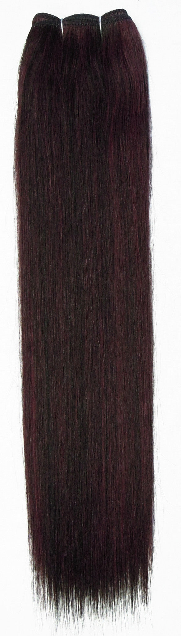 Chear Silky Yaki 18" Blended Human Hair Weft - Elysee Star