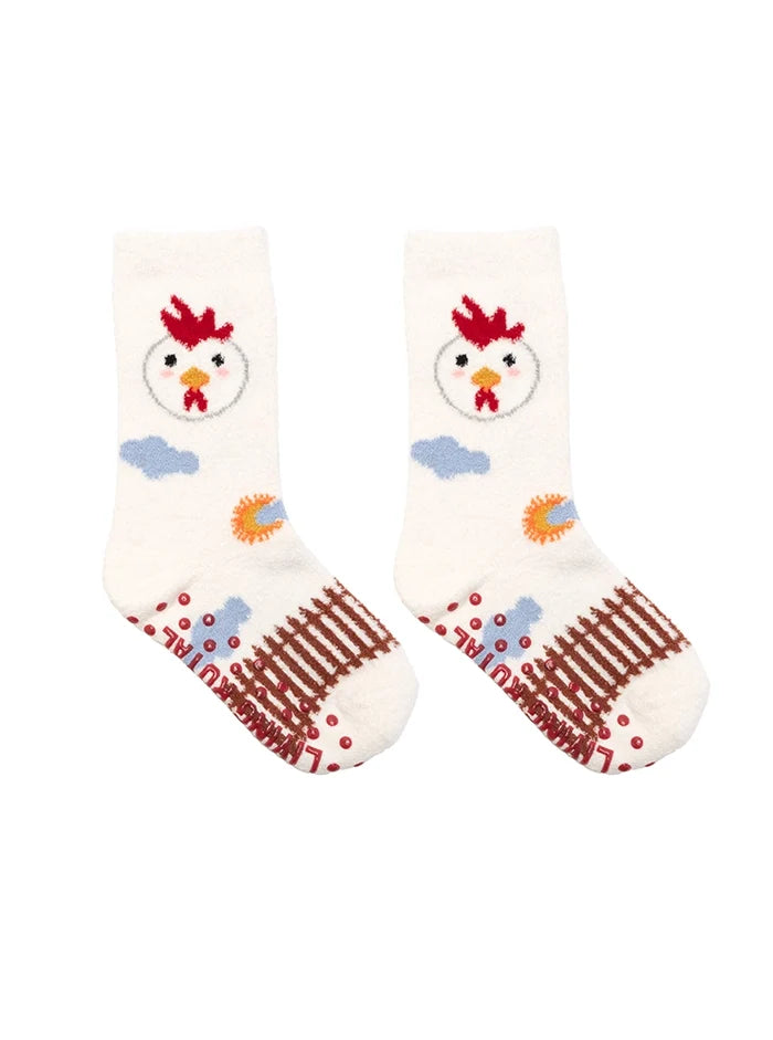 Chicken Fuzzy Kids' Crew Socks