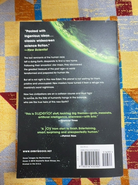 Children of Time back cover