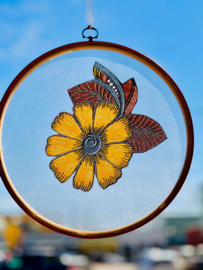 Chitenge Flower Luminary-Making Online Class