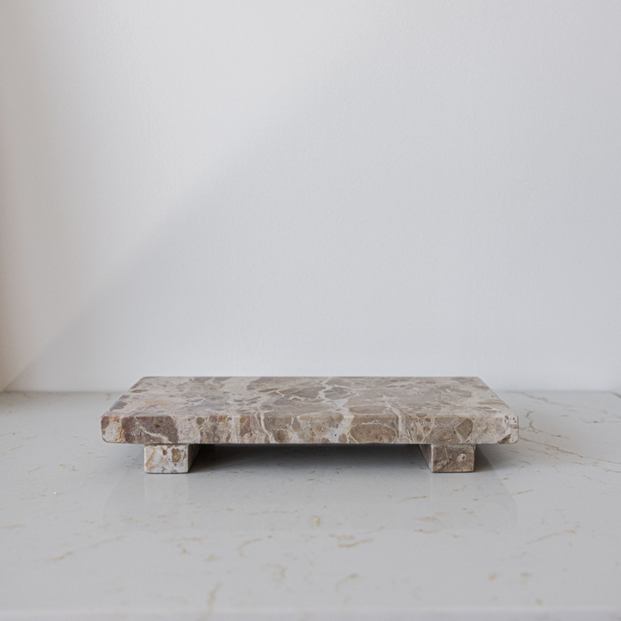 Chocolate Marble Trivet Riser - Magnolia Lane co. Home + Garden + Gift