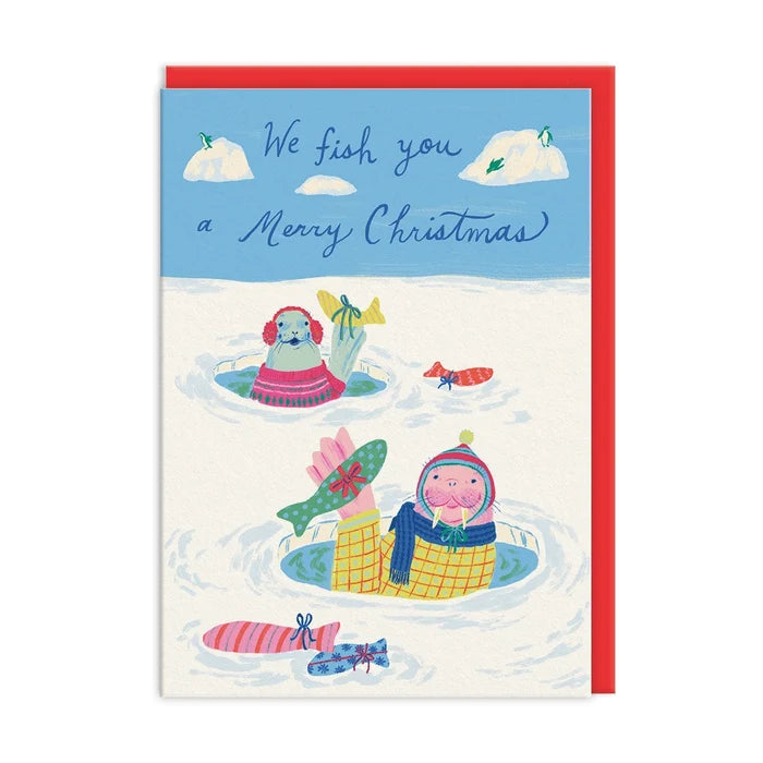 Christmas Critters Card Set of 9
