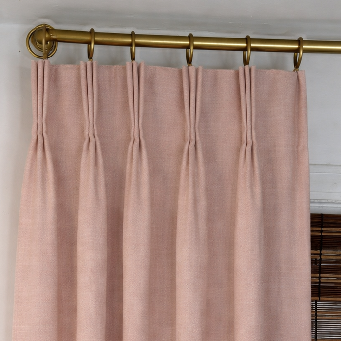 Clairebella in Blush Drapery Panel by Wheaton Whaley Home
