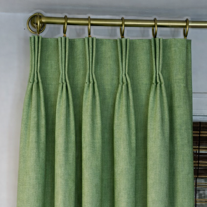 Clairebella in Sage Drapery Panel by Wheaton Whaley Home