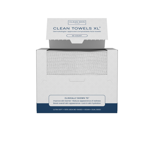Clean Towels™ XL, Disposable Face Towels, 50 Count