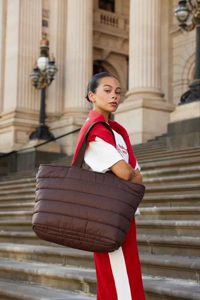 CLOUD TAKE IT BASE BAG in Chocolate by Base Supply