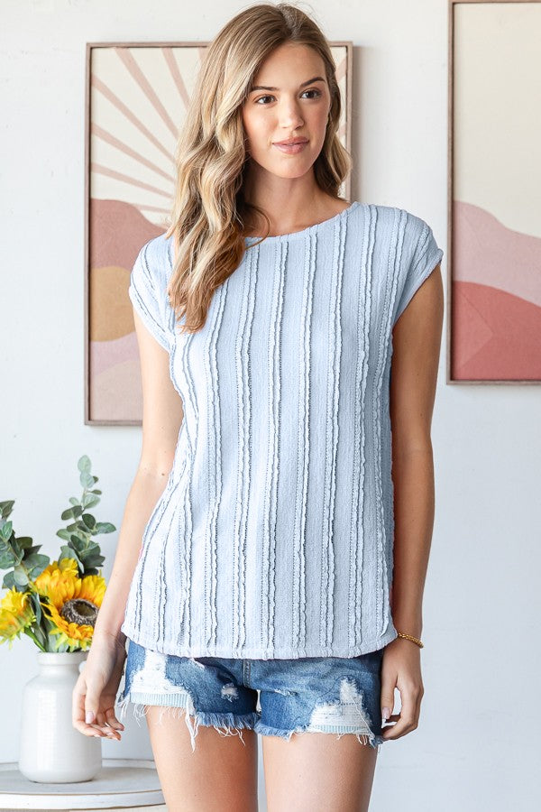 Coastal Elegance Sleeveless Top