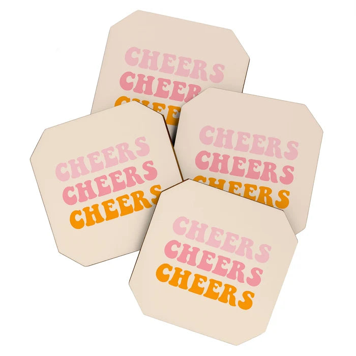 Coaster Set - Cheers