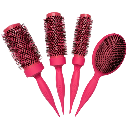COCCO Aura Brush Set  - Pink - Palms Fashion Inc.
