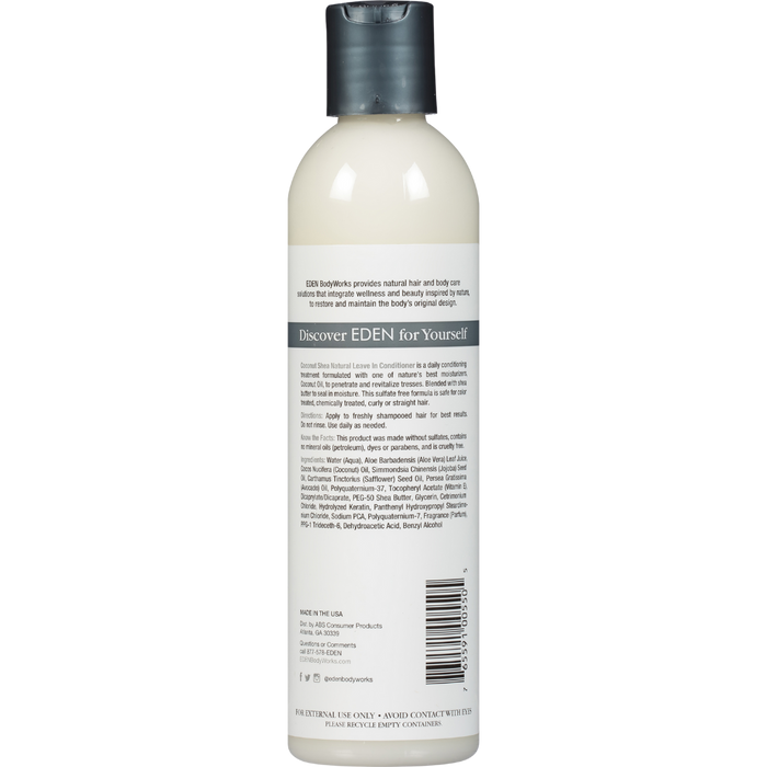 Coconut Shea Leave In Conditioner 8oz