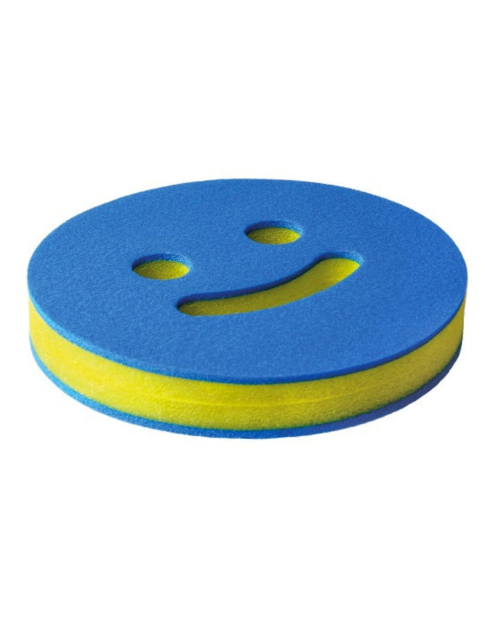 Comfy Aquafit Smile blue yellow smiley pool noodle toy with water resistance