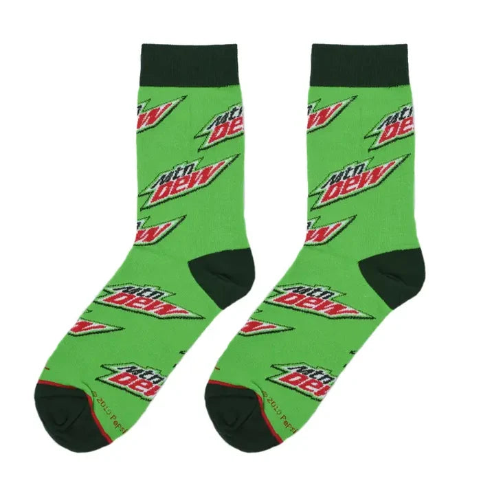 Cool Socks Mountain Dew All Over Socks