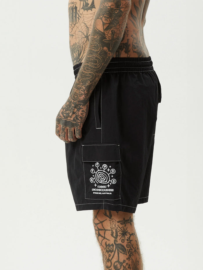 Cosmic - Recycled Cargo Baywatch Short | Black-Image 3