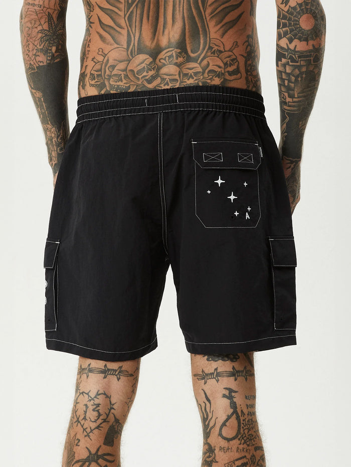 Cosmic - Recycled Cargo Baywatch Short | Black-Image 4