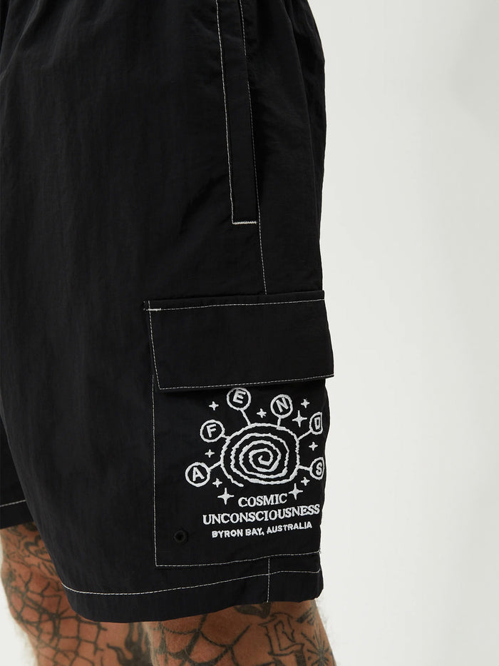 Cosmic - Recycled Cargo Baywatch Short | Black-Image 5