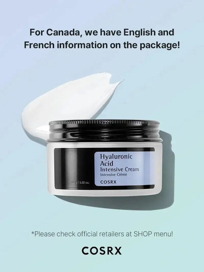 COSRX Hyaluronic Acid Intensive Cream 100  ml - DOKAN
