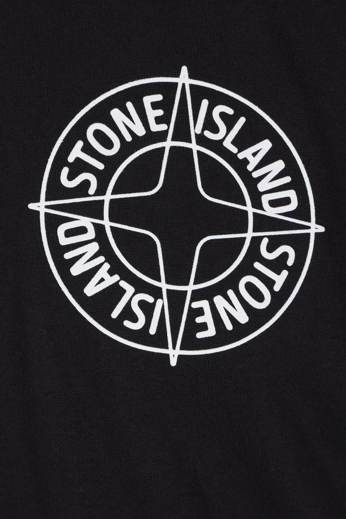cotton t-shirt with logo print
