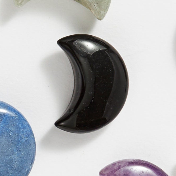Crystal Carved Moon (Assorted)