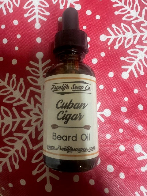 Cuban Cigar Beard Oil