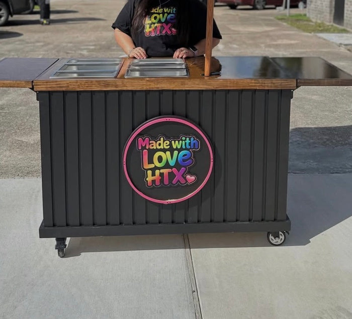 Custom Magnetic Cart Sign