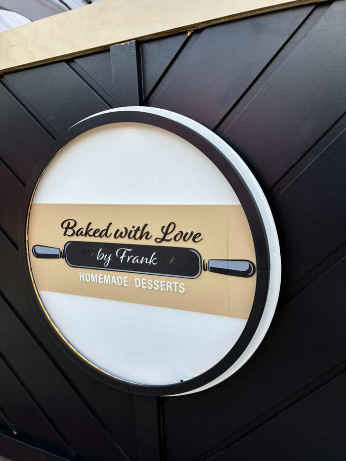 Custom Magnetic Cart Sign